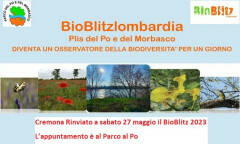 Cremona Rinviato a sabato 27 maggio il BioBlitz 2023