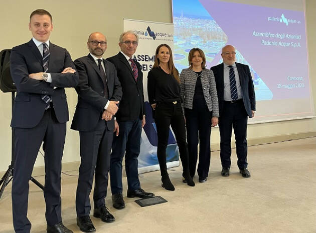 (CR) Padania Acque S.p.A. l’Assemblea dei soci approva all’unanimità il Bilancio 2022
