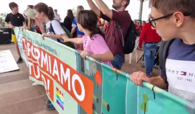 Emmaus alla Marcia della Pace e della Fraternità Perugia-Assisi.