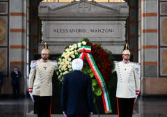 (Mi)L'omaggio di Mattarella: ‘Da Manzoni critica lucida al nazionalismo esasperato 