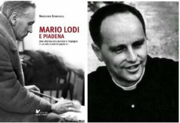 Massimo Bondioli con Mario Lodi e Piadena a Rivarolo Mantovani