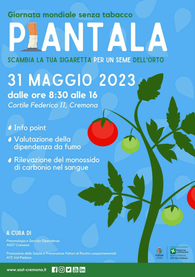 ASST Cremona | Giornata mondiale senza tabacco
