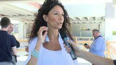 (CR) Carolina Cortellini riceve il premio 'Rosa Camuna' della Regione Lombardia