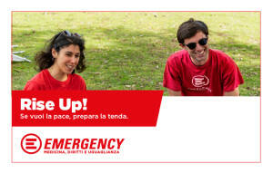Emergency RISE UP!: DAL 18 LUGLIO AL 1° AGOSTO I CAMPI ESTIVI PER RAGAZZE E RAGAZZI
