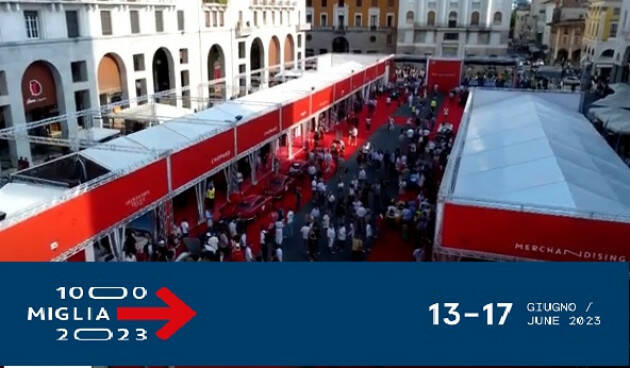 1000 Miglia a Bergamo Nell’anno di BGBS2023 la freccia rossa tornerà nella città orobica