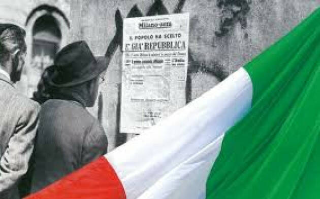 Milano 2 GIUGNO. LE CELEBRAZIONI PER IL 77° ANNIVERESARIO  DELLA REPUBBLICA