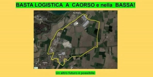 Basta logistica a Caorso e nella bassa