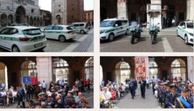 (CR) Celebrato il 163° anno di fondazione del Corpo della Polizia Locale