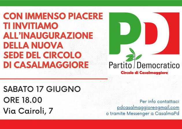 #PD Cremona le inziative fino al 19 giugno