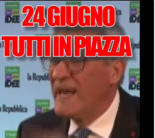 Landini (Cgil) IL 24 GIUGNO TUTTI IN PIAZZA PER LA SANITÀ PUBBLICA