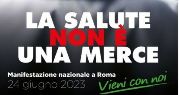  Anche Cgil CR a Roma per manifestazione 24 giugno ‘ La salute non è merce ‘ (video)