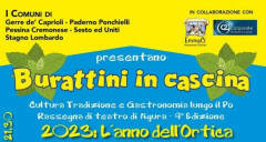 Riparte la rassegna Burattini in Cascina 2023  Evento 2 agosto