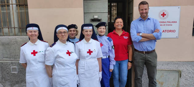 Crema Piazza Garibaldi: riapre l'ambulatorio della Croce Rossa
