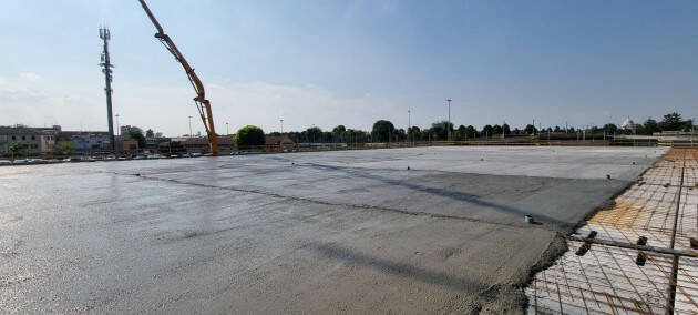(CR) In fase di ultimazione il nuovo parcheggio multipiano di via Dante