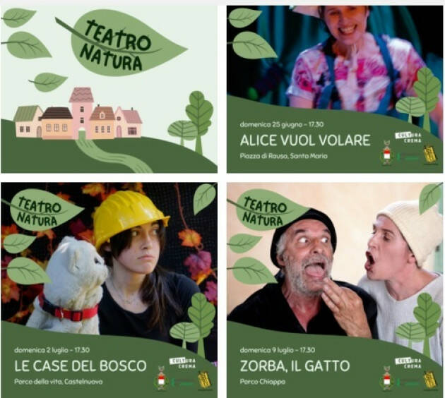 Crema Nuovo format di spettacoli teatrali per bambini e famiglie