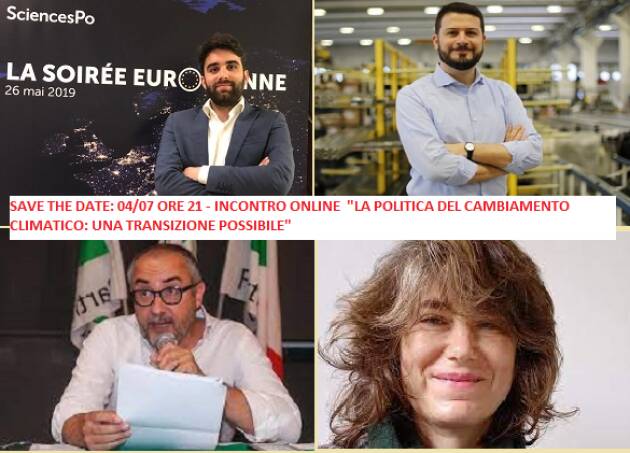 #PD INCONTRO ONLINE LA POLITICA DEL CAMBIAMENTO CLIMATICO...