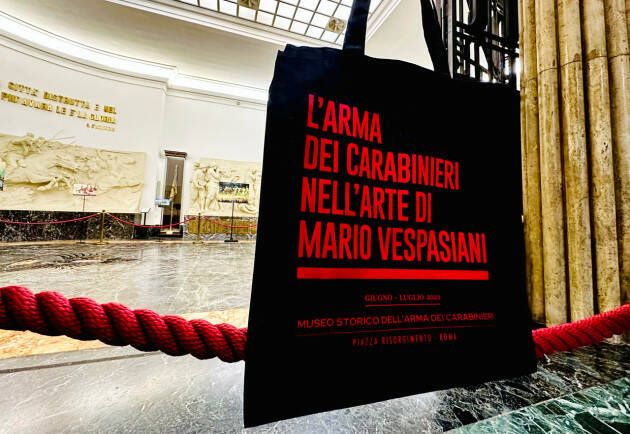 Dopo il Museo Storico dell’Aeronautica Militare ora il Museo Storico dell’Arma dei Carabinieri di Roma celebra l’artista