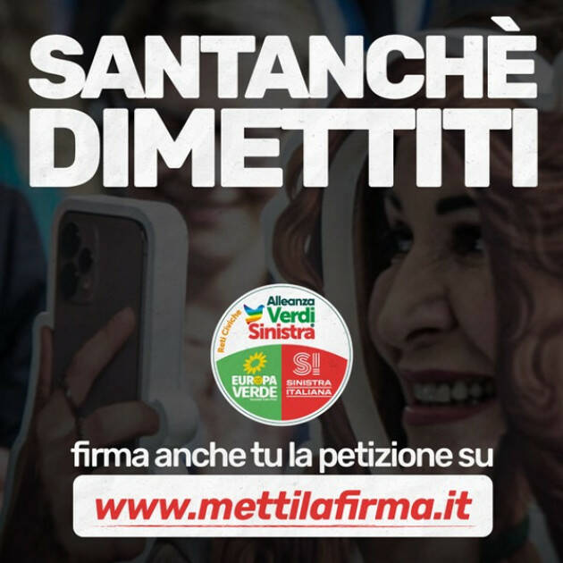 Sinistra Italiana Firma Petizione SANTANCHÈ DIMETTITI