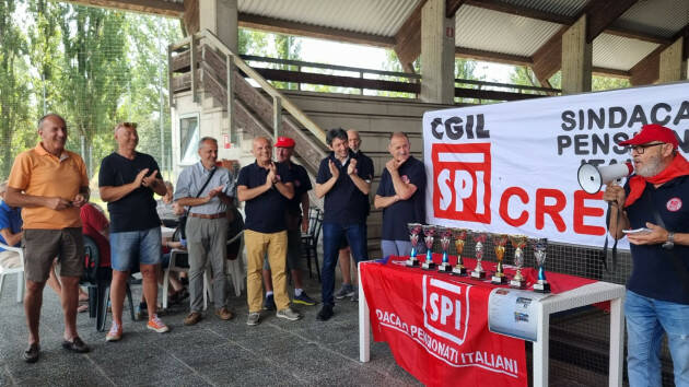 SPI CGIL Cremona - Coesione sociale attraverso una gara di bocce: l'inclusione trionfa