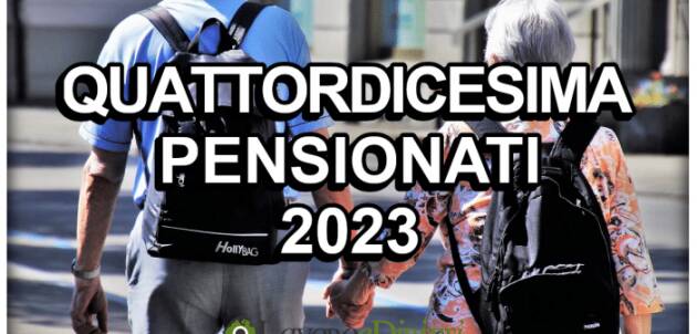 Pensioni: Anp-Cia, a luglio quattordicesima e aumento delle minime 