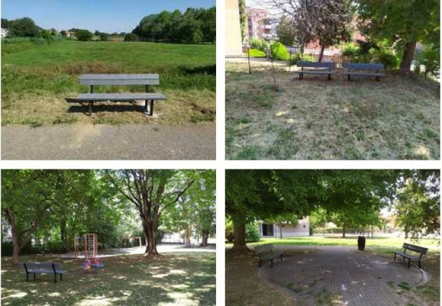 (CR) Collocati nuovi arredi in aree verdi e parchi cittadini
