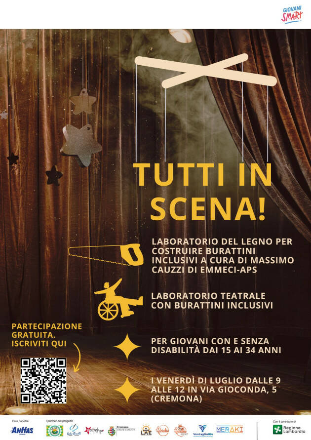 A CREMONA UN LABORATORIO DEL LEGNO PER CREARE DEI BURATTINI