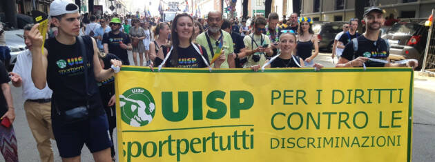 L’Uisp in campo nella stagione dei Pride, da Torino a Taranto