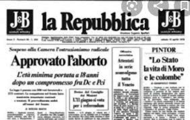 Umbia , Aborto #Pd: la destra non perde nè il pelo nè il vizio