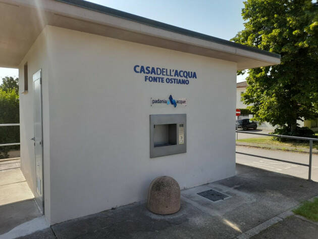 Ostiano, Padania Acque: dal 18 luglio entrerà in funzione la 'Fonte Ostiano'