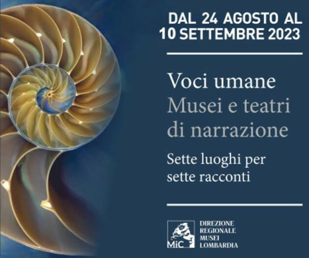 Lombardia VOCI UMANE Musei e teatro di narrazione