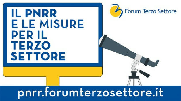 Il Forum 3° Settore chiede al Fitto di essere coinvolto nella Cabina Regia #Pnrr