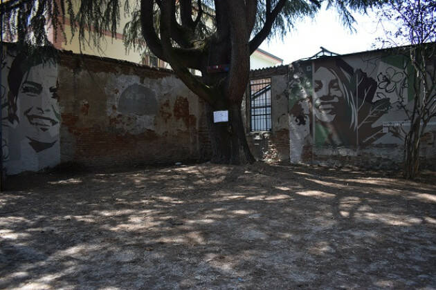 (CR) Anffas INAUGURATO IL NUOVO MURALES AL PARCO DEL VECCHIO PASSEGGIO