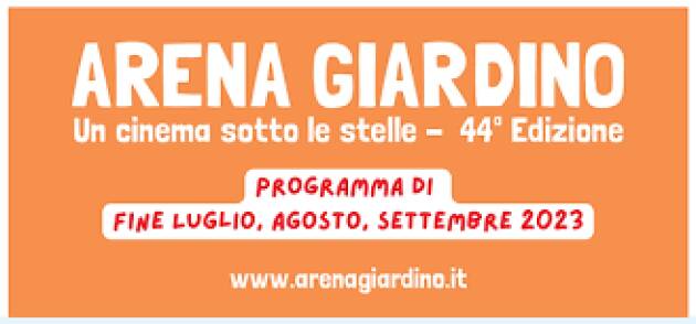 (CR) Arena Giardino il NUOVO programma di fine Luglio, Agosto e Settembre