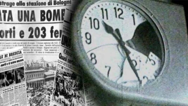 CNDDU Commemorazione vittime strage di Bologna 2023 nel 43° anniversario