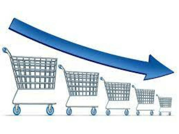 ADUC Vendite al dettaglio in calo: la fine del  successo  del governo?