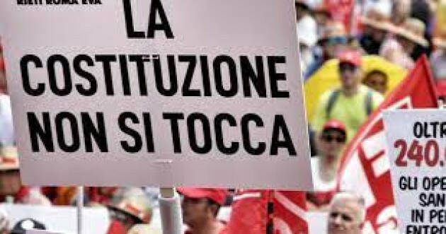 Landini (Cgil) LA VIA MAESTRA, INSIEME PER LA COSTITUZIONE a Roma il 7 ottobre