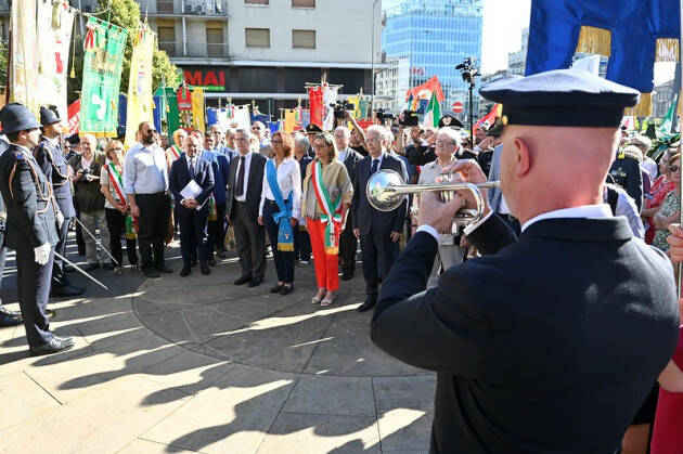 PIAZZALE LORETO.IL 10 agosto  RICORDO DELLE VITTIME DELL'ECCIDIO