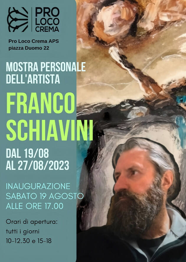  Crema Inaugurazione mostra personale dell'artista Franco Schiavini