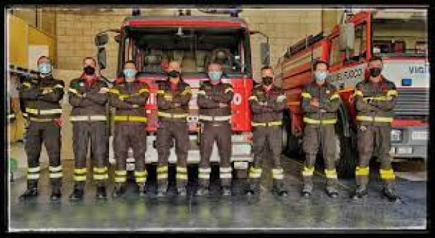 Intervento dei Vigili del Fuoco di Piadena a Canneto  sull‘Oglio