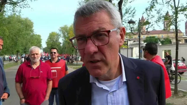 Cgil-Lombardia  CORTEO DI CORDOGLIO SILENZIOSO PER I MORTI SUL LAVORO DI BRANDIZZO