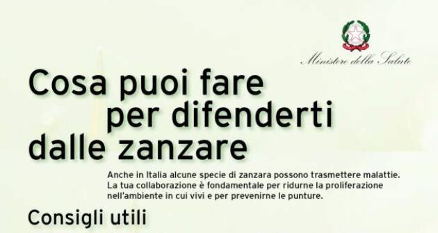 (CR) Caso di Dengue, attivata disinfestazione