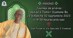 (CR) In onore di TAMSIR OUSMANE BA