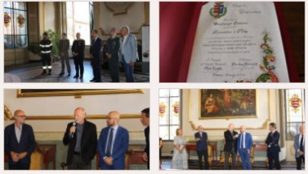 (CR) Samaritan’s Purse, consegnato il diploma della Cittadinanza onoraria