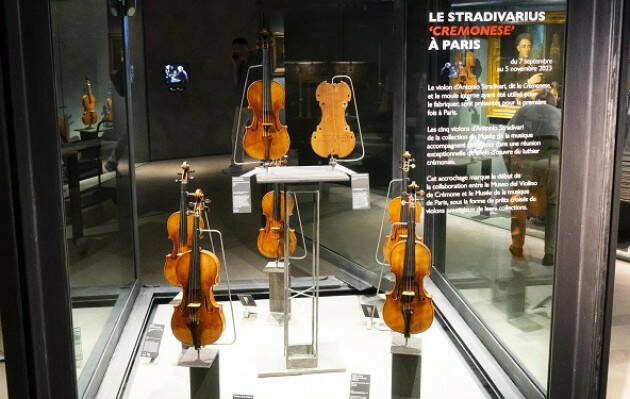 MDV Lo Stradivari Cremonese 1715  al Musée de la Musique di Parigi