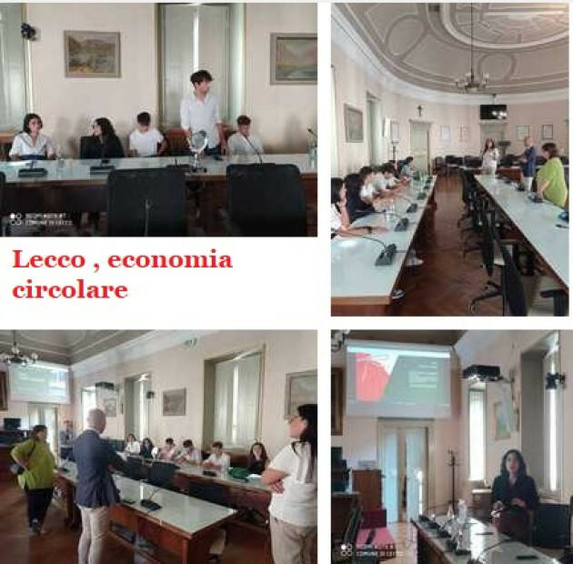 Lecco Save Ambassador MdR 2023: gli studenti del Parini in municipio