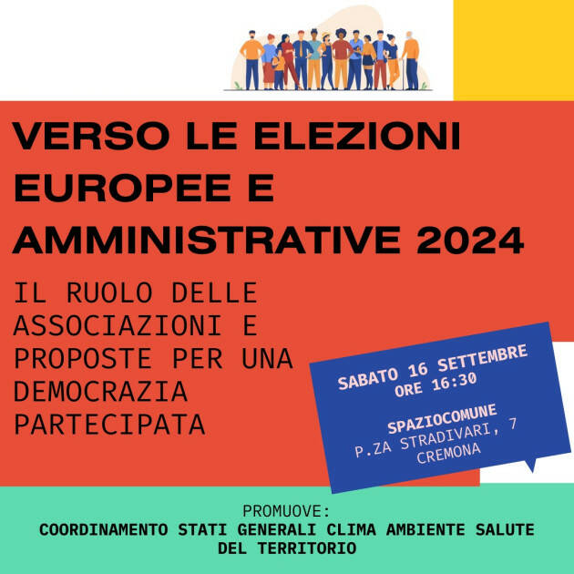 (CR) PROPOSTE PER UNA DEMOCRAZIA PARTECIPATA.VERSO LE ELEZIONI 2024