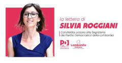 Congresso PD  Lombardo Il 1° ottobre si vota. L'appello di Silvia Roggiani