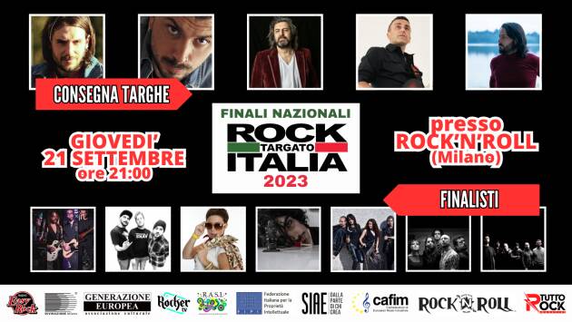 Milano ROCK TARGATO ITALIA 2023: LA FINALE CONTEST, PREMI E MUSICA
