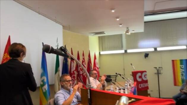 Cgil Cremona e  Terzo Settore Tutti a Roma il 7 di ottobre La Via Maestra (Video)
