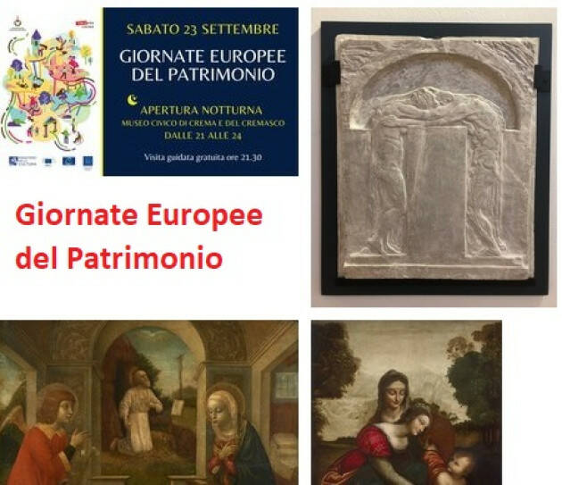 Apertura notturna  Museo Civico di Crema e del Cremasco sabato 23 settembre